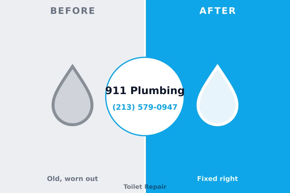 Before and after: plumbing company Malverne, NY